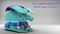 Inca IWM-511RM Wireless Mouse blau/violett, USB/Bluetooth Vorschaubild