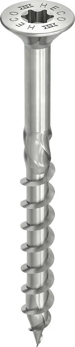 HECO TOPIX-plus Edelstahl A2 Torx T20 Holzschraube, 4x35mm, 200 Stück