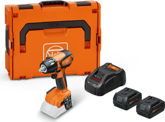 Fein ASCD 18-300 W2 AS Akku-Schlagschrauber inkl. L-Boxx + 2 Akkus 5.0Ah