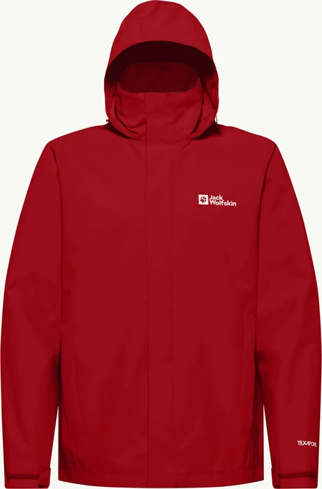 Jack Wolfskin Trailtime 2L Funktionsjacke adrenalin red (Herren)