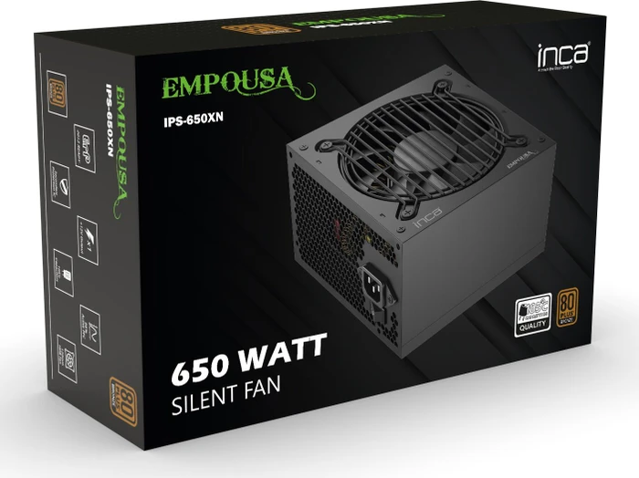 Inca Empousa 650XN Bronze 650W, ATX 2.3