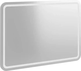 Lanzet Classico LED-Lichtspiegel 100x70cm, weiß