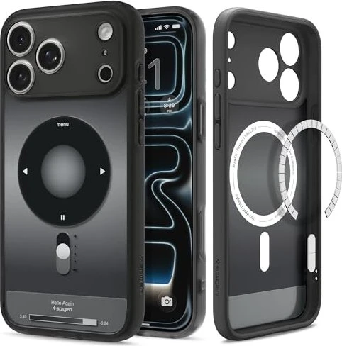 Spigen Ultra Hybrid Classic (MagFit) für Apple iPhone 17 Pro schwarz