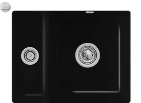 Villeroy & Boch Subway 60 XU Unterbau Becken rechts mit Ablauffernbedienung chromite