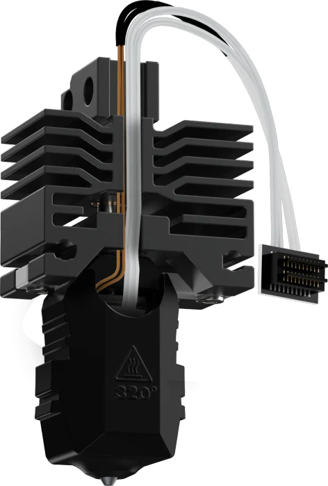 Phaetus Druckdüse Conch Hotend Plus für Bambu Lab P1P/P1S - vormontiert, 1.75mm, 0.6mm
