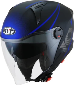 KYT D-City Colorful matt schwarz/grau/blau