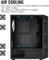 AeroCool Hive ARGB, Glasfenster Vorschaubild