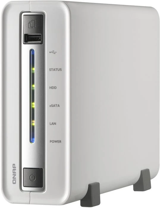 QNAP Turbo Station TS-112P, 512MB RAM, 1x RJ-45 1000Base-T, 2x USB-A 3.0