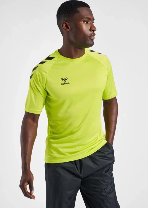 hummel Core XK Funktionsshirt kurzarm lime popsicle (Herren)