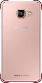 Samsung Clear Cover für Galaxy A3 (2016) rosegold