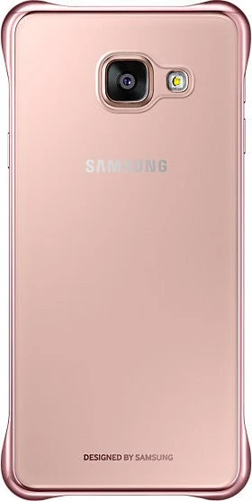 Samsung Clear Cover für Galaxy A3 (2016) rosegold