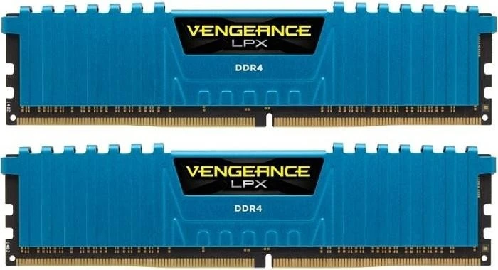 Corsair Vengeance LPX blau UDIMM 16GB Kit, DDR4-3000, CL15-17-17-35
