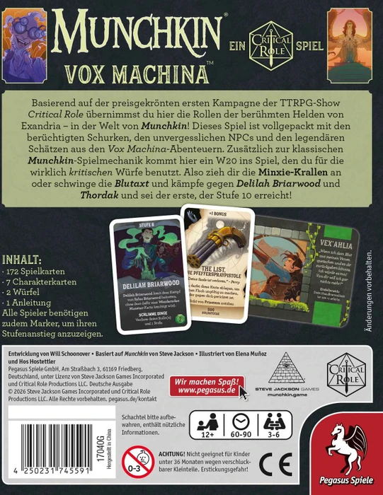 Munchkin Vox Machina