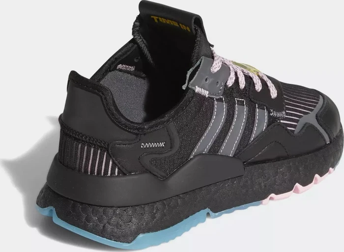 adidas Ninja Nite Jogger core black/grey five/blue glow (Junior)