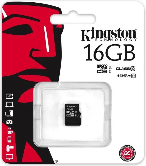 Kingston R45 16GB, UHS-I, Class 10