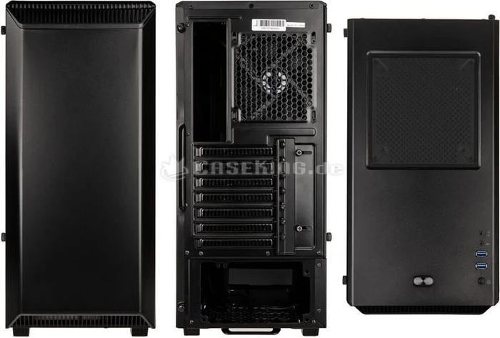 Phanteks Eclipse P300 schwarz, Glasfenster