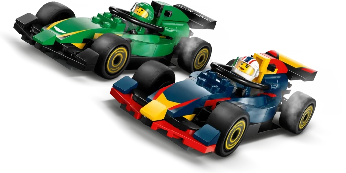 LEGO City - F1 Truck with RB20 & AMR24 F1 Cars