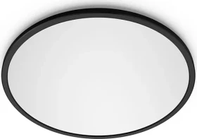 Philips Super Slim LED-Panel rund 15W schwarz