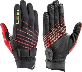 Leki Ultra Trail Breeze Shark Laufhandschuhe schwarz/rot/gelb