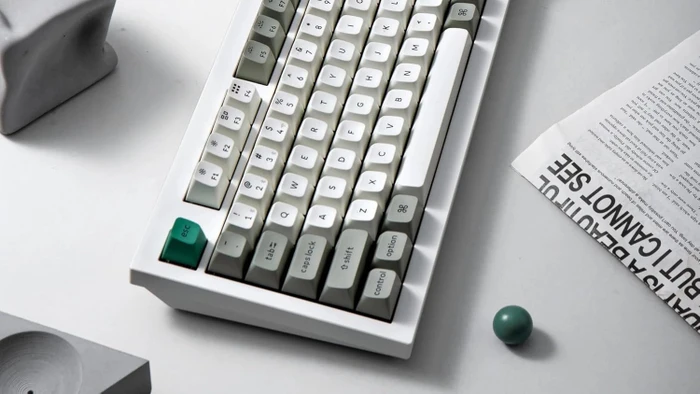 Keychron Q5 Max, Shell White, 96%, LEDs RGB, hot-swap, Gateron Jupiter BANANA, USB/Bluetooth, US