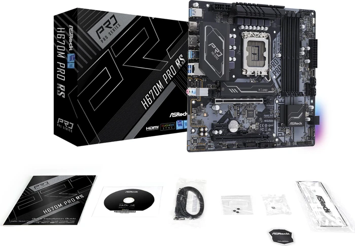 ASRock H670M Pro RS (Intel 1700)