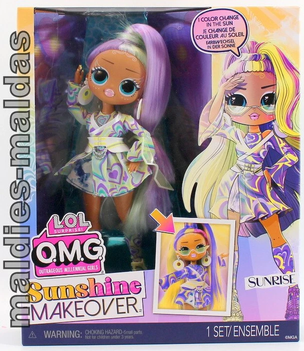 MGA Entertainment L.O.L. Surprise! - O.M.G. Sunshine Makeover - Sunrise