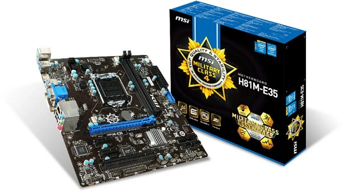 MSI H81M-E35 (Intel 1150)