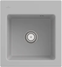 Villeroy & Boch Subway 45 XS Einbau Becken mittig mit Ablauffernbedienung steam