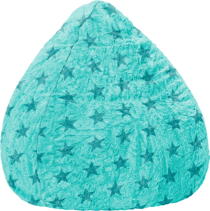 Sitting Point Beanbag Fluffy Stars XL Sitzsack türkis