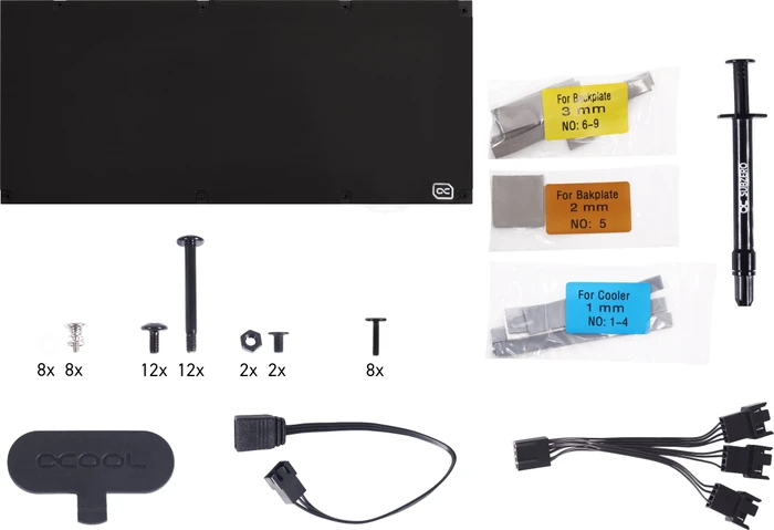 Alphacool Eiswolf 2 AiO 360mm RTX 3090 Ti FTW3 mit Backplate