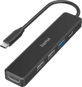 Hama USB-C Hub Multiport, USB-C 3.0 [Stecker] (00200117)