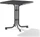 Sieger Boulevard mecalit-Pro Klapptisch 70x70cm eisengrau/schieferdekor anthrazit (231/G)