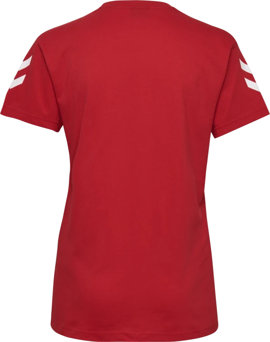 hummel GO Cotton T-Shirt kurzarm true red