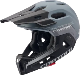 Cratoni C-Maniac 2.0 MX Fullface-Helm grey matt