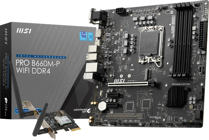 MSI PRO B660M-P WIFI DDR4 (Intel 1700)