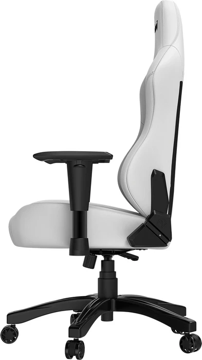 Anda Seat Phantom 3 L Gamingstuhl, Cloudy White, Kunstleder weiß/Logo schwarz