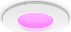 Philips Hue White and Color Ambiance Slim Einbauleuchte 90mm weiß