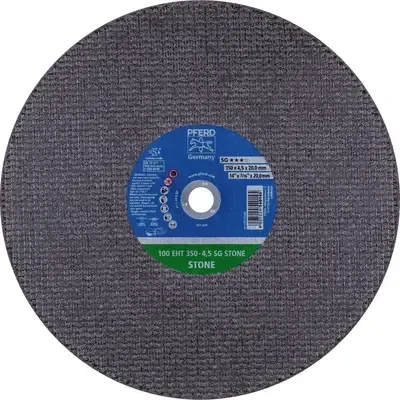 Pferd 100 EHT 350-4.5 SG STONE/20.0 Trennscheibe, 350x4.5x20mm, 10 Stück