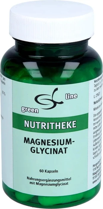 Nutritheke the green line Magnesiumglycinat Kapseln, 60 Stück