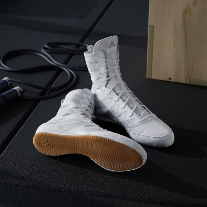 adidas Box Hog 4 cloud white/silver metallic/core black