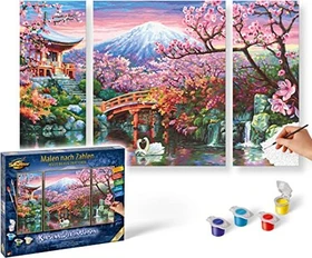 Schipper Arts & Crafts Malen nach Zahlen Kirschblüte in Japan