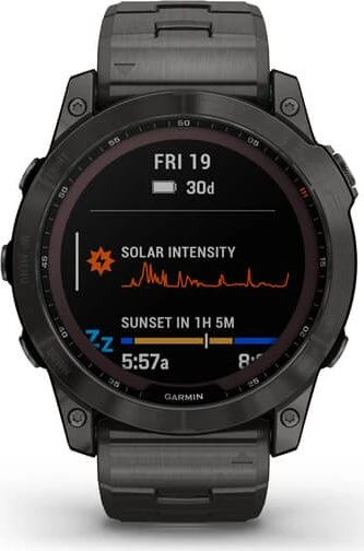 Garmin Fenix 7X Sapphire Solar slate grey/titan