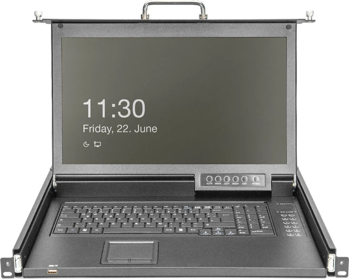 Digitus DS-72220-5, 17" LCD KVM Switch, 16-fach, US
