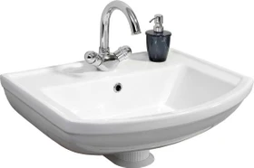 Fackelmann Star Keramik Waschbecken 60cm weiß