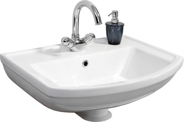 Fackelmann Star Keramik Waschbecken 60cm weiß
