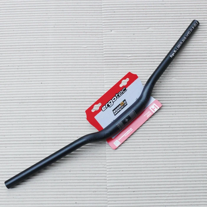 Ergotec Ergo 31.8mm/30mm/5° up/14° back Riser Lenker 680mm schwarz