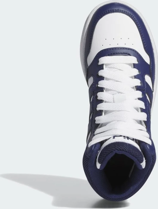 adidas Hoops Mid cloud white/dark blue (Junior)