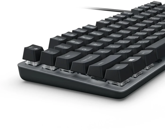 Logitech K835 TKL Mechanical Keyboard, grau/schwarz, TTC RED, USB, DE