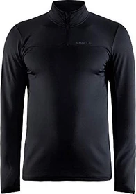 Craft Gain Midlayer Shirt langarm schwarz (Herren)