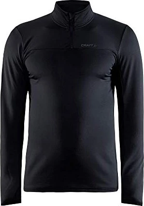 Craft Gain Midlayer Shirt langarm schwarz (Herren)